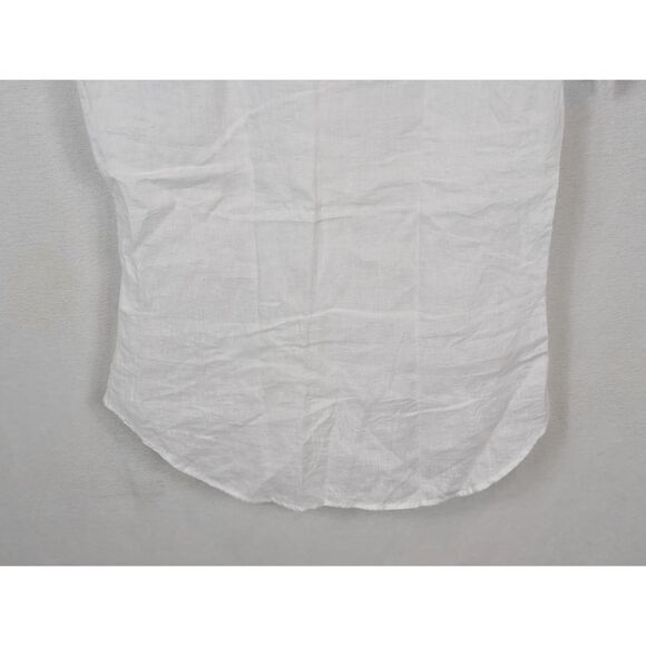 Polo Ralph Lauren Short Sleeve Collared Linen Shirt Girls Size SP - Picture 11 of 11